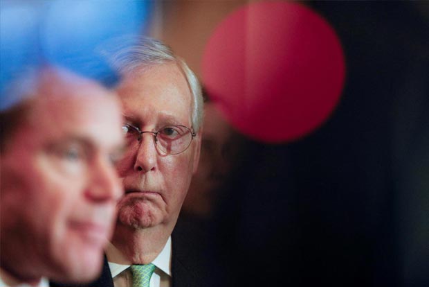 Senate Majority leader McConnell slams Trump impeachment