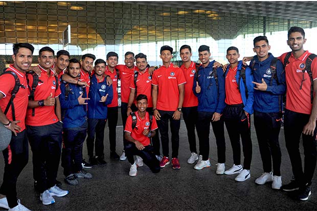 Priyam Garg-led Indian team leaves for U-19 World Cup