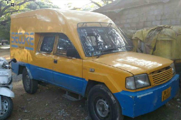 Van used to steal ATM money found, driver, cash missing