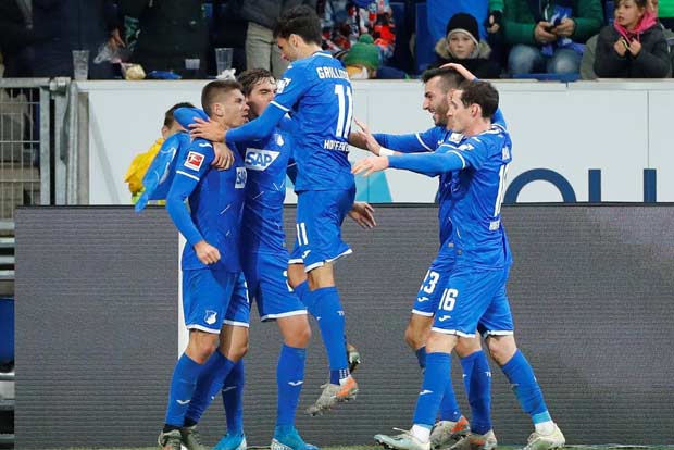 Hoffenheim upset Dortmund with 2-1 win in Bundesliga Hoffenheim upset Dortmund with 2-1 win in Bundesliga