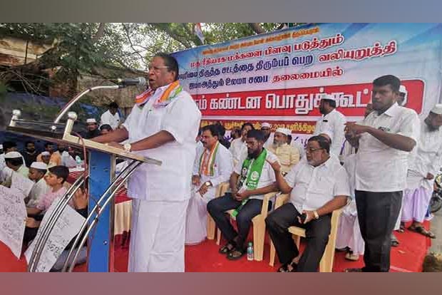 CAA over our corpse, berates Puducherry CM Narayanasamy