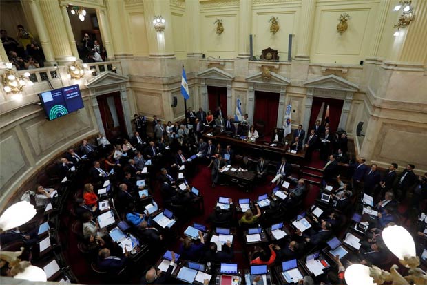 Argentine Senate gives final OK to progressive economic overhaul plan