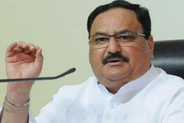 Hindu refugees from Pak honour BJPs Nadda at pro-CAA function Hindu refugees from Pak honour BJPs Nadda at pro-CAA function