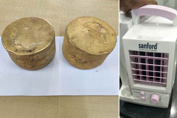 7 kg gold, concealed in portable air-coolers, seized in Coimbatore