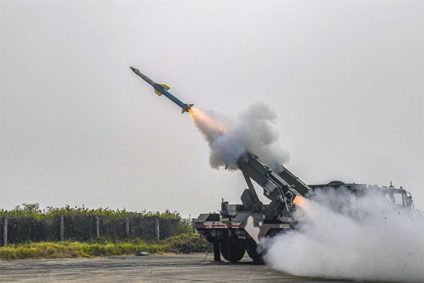 DRDO successfully test-fires Quick Reaction Surface to Air Missile system