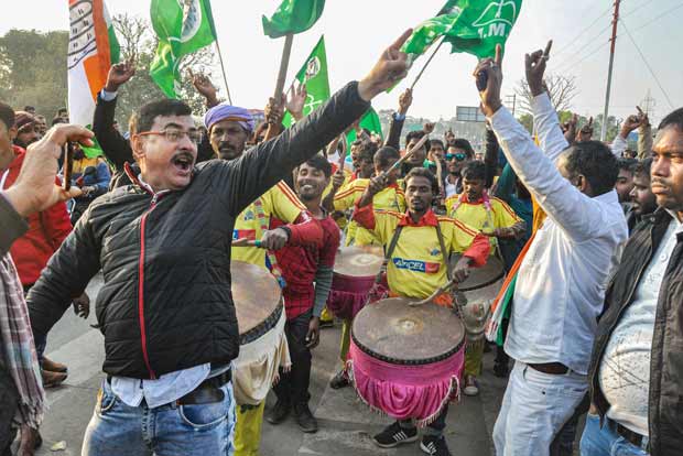 JMM-led alliance ahead of majority mark in Jharkhand