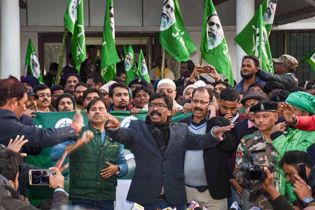 Jharkhand poll results: Modi congratulates Hemant Soren