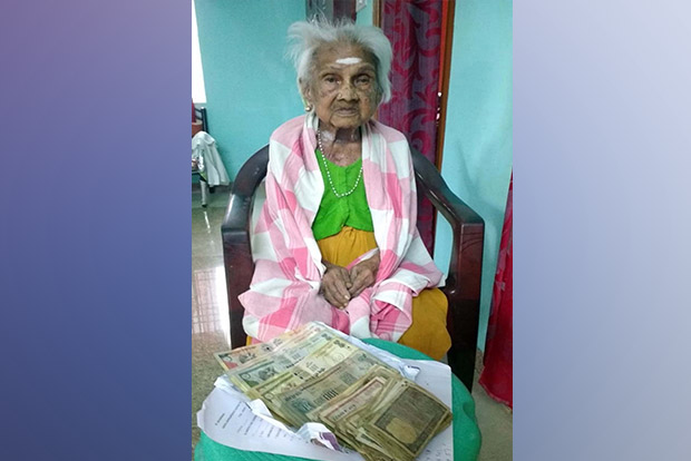 Elderly woman’s lifetime savings found to be demonetised notes Elderly woman’s lifetime savings found to be demonetised notes