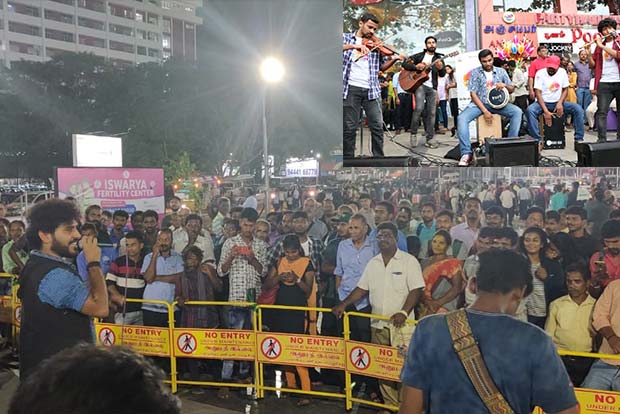 Taking film music to the streets of Chennai