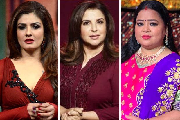 Raveena, Farah, Bharti booked for hurting Christian sentiments