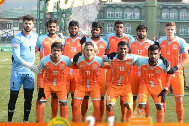 Real Kashmir down Chennai City at home Real Kashmir down Chennai City at home