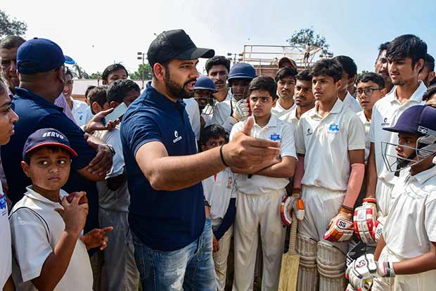 Playing aerial shots is not crime: Rohit