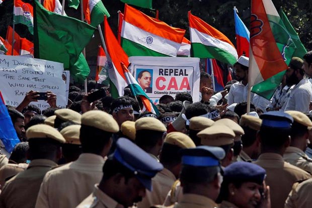 Christian community members take out rally in protest against CAA