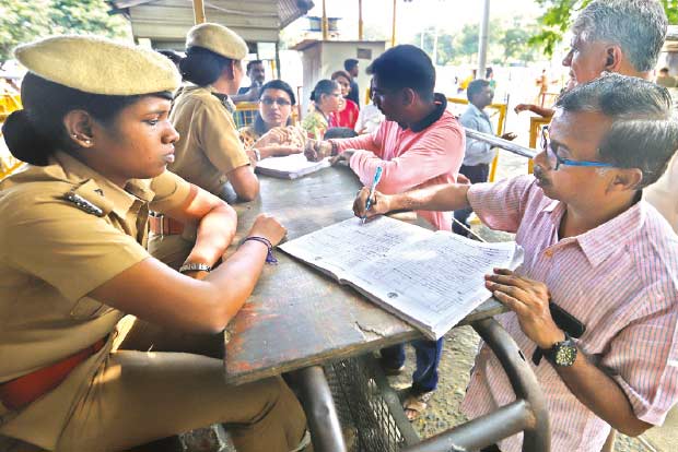 App-based security system suspended at Secretariat App-based security system suspended at Secretariat