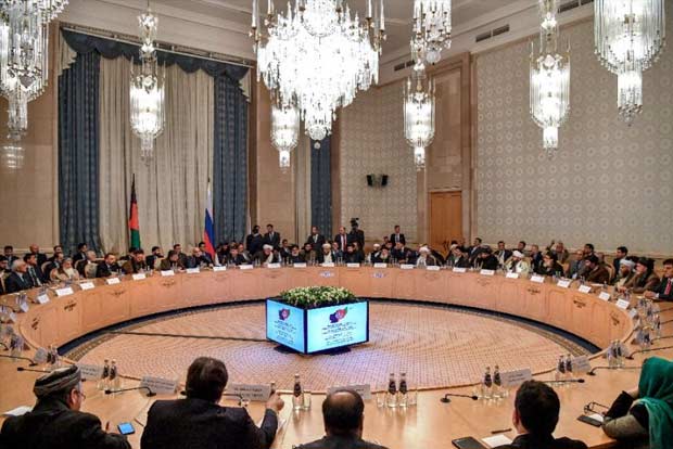 Taliban sit for second day with Afghan leaders in Moscow