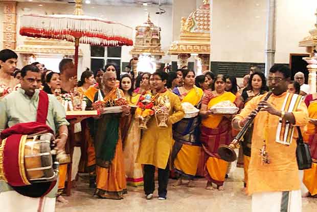 Sounds of the nadhaswaram, thavil ring across the US Sounds of the nadhaswaram, thavil ring across the US