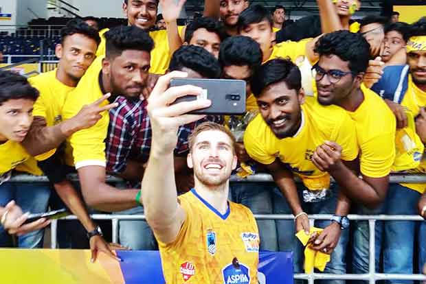 Honour to play in front of such passionate fans: Rudy