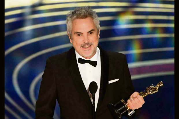 Alfonso Cuaron wins Best Director Oscar for Roma Alfonso Cuaron wins Best Director Oscar for Roma