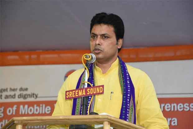 Taken steps to clean up government recruitment process: Biplab Kumar Deb