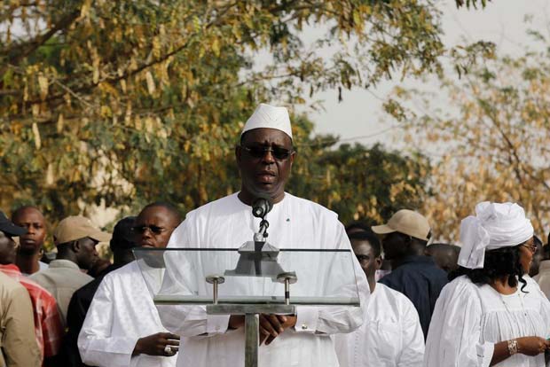 Senegal president wins re-election with 58 percent of vote