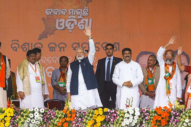 PM accuses Congress of playing with national security