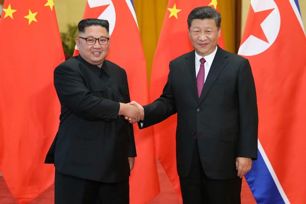 Kim Jong-un visits China for talks, Beijing denies using him as bargaining chip with US Kim Jong-un visits China for talks, Beijing denies using him as bargaining chip with US