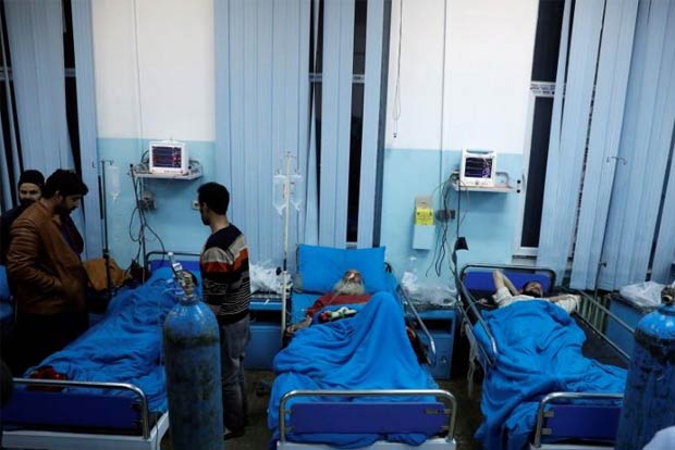 Car bomb blast near high-security compound in Kabul kills four, 90 wounded