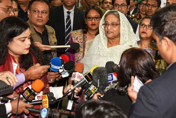 Bangladesh PM Hasina says govt will work for all