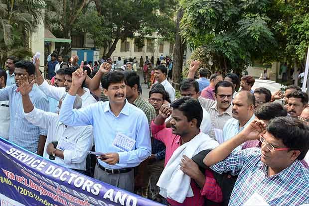 Contempt plea in SC for alleged violation of its order on doctors strike