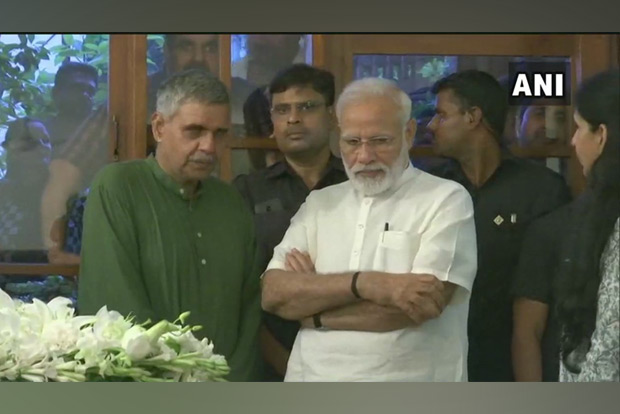 PM Modi visits Sheila Dikshits residence, condoles her demise