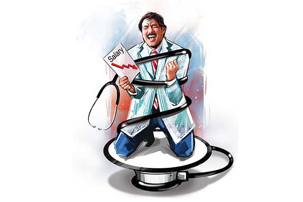 Medical profession loses popularity as pay scale fails to satisfy doctors Medical profession loses popularity as pay scale fails to satisfy doctors