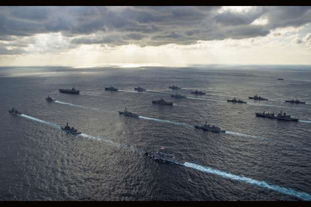 U.S. and Russia trade blame over near collision in East Asian waters