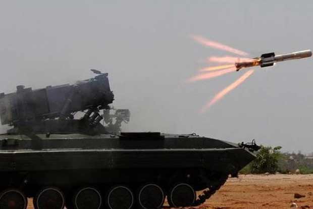 DRDO successfully test fires anti-tank guided missile