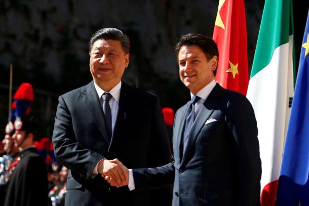 Italy endorses Chinas Belt and Road plan in first for a G7 nation