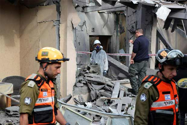 Israel launches strikes on Hamas in Gaza after rocket