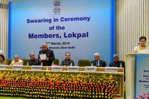 Lokpal members take oath of office