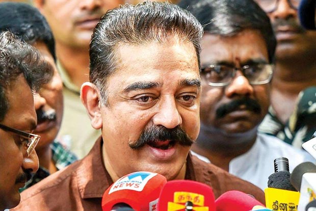 MNM chief Kamal Haasan booked for Hindu terrorist remark