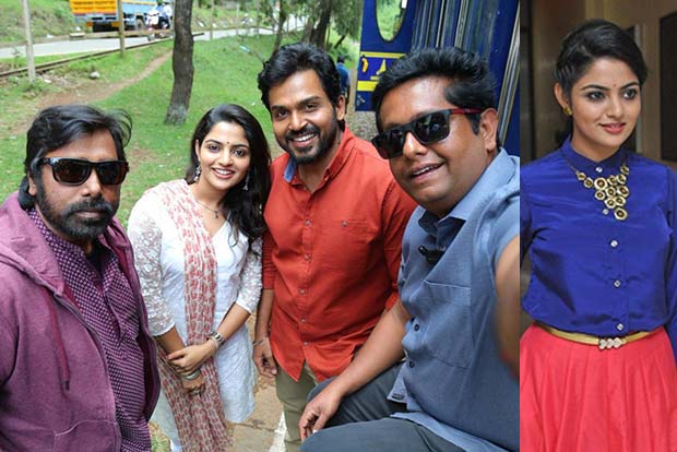 Nikhila Vimal shoots for Karthi’s film Nikhila Vimal shoots for Karthi’s film