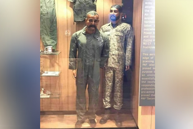 Abhinandan Gallery at Pakistan Air Force museum