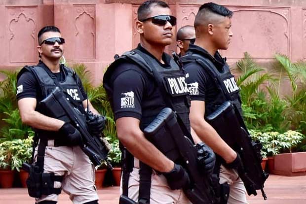 SPG Commandos reach Chennai airport ahead of PM visit