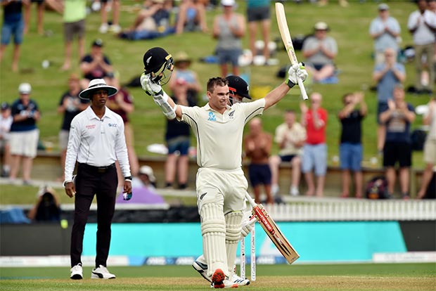Latham ton puts New Zealand in solid position