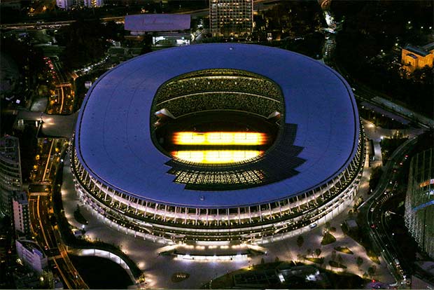 Tokyos new National Stadium is ready to host the 2020 Olympics