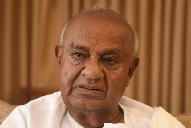 No question of supporting Yediyurappa govt: Deve Gowda