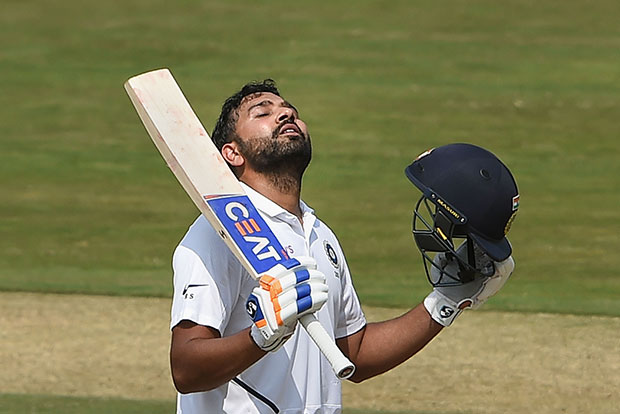 Rohit Sharma makes dream debut as Test opener before rain washes out final session