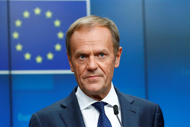 EUs Tusk says open but still unconvinced by UK Brexit offer