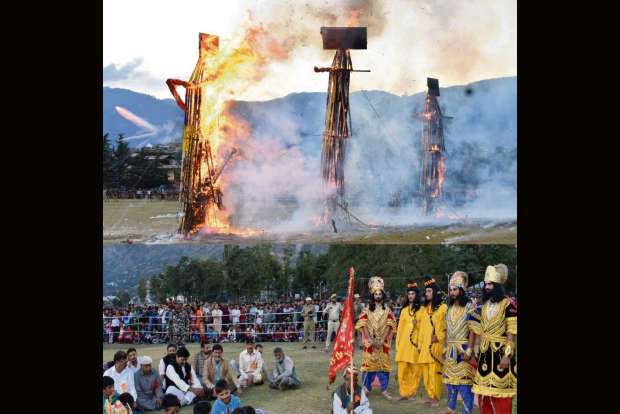 J and K celebrates victory of good over evil with gaiety