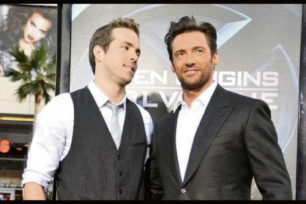 Ryan Reynolds serenades Hugh Jackman with cheeky bday song