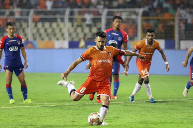ISL: Bengaluru, Goa share spoils in high-octane encounter