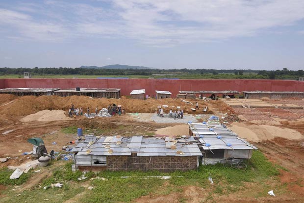 As they build Indias first camp for illegals, some workers fear detention there