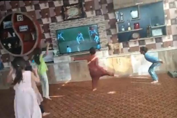 Video of kids celebrating Afghan win goes viral Video of kids celebrating Afghan win goes viral